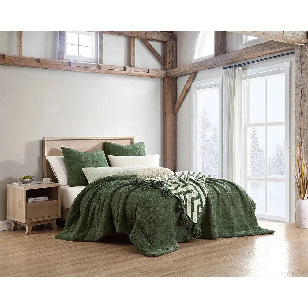 Sunday Citizen Moss Comforter Available in Queen and King Sizes - Image 3