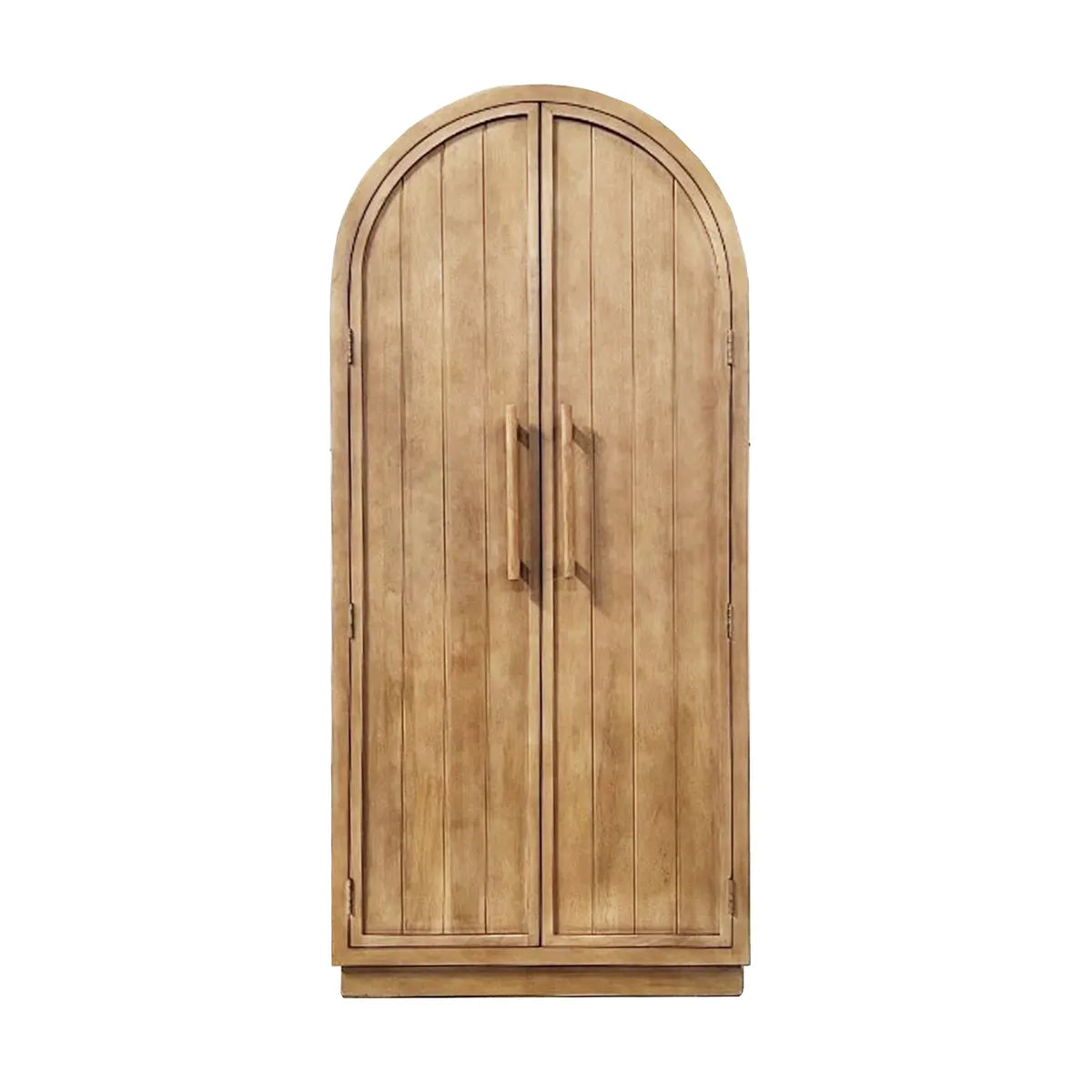 Crestview Collection Serafina Natural Stained Wood Tall Cabinet