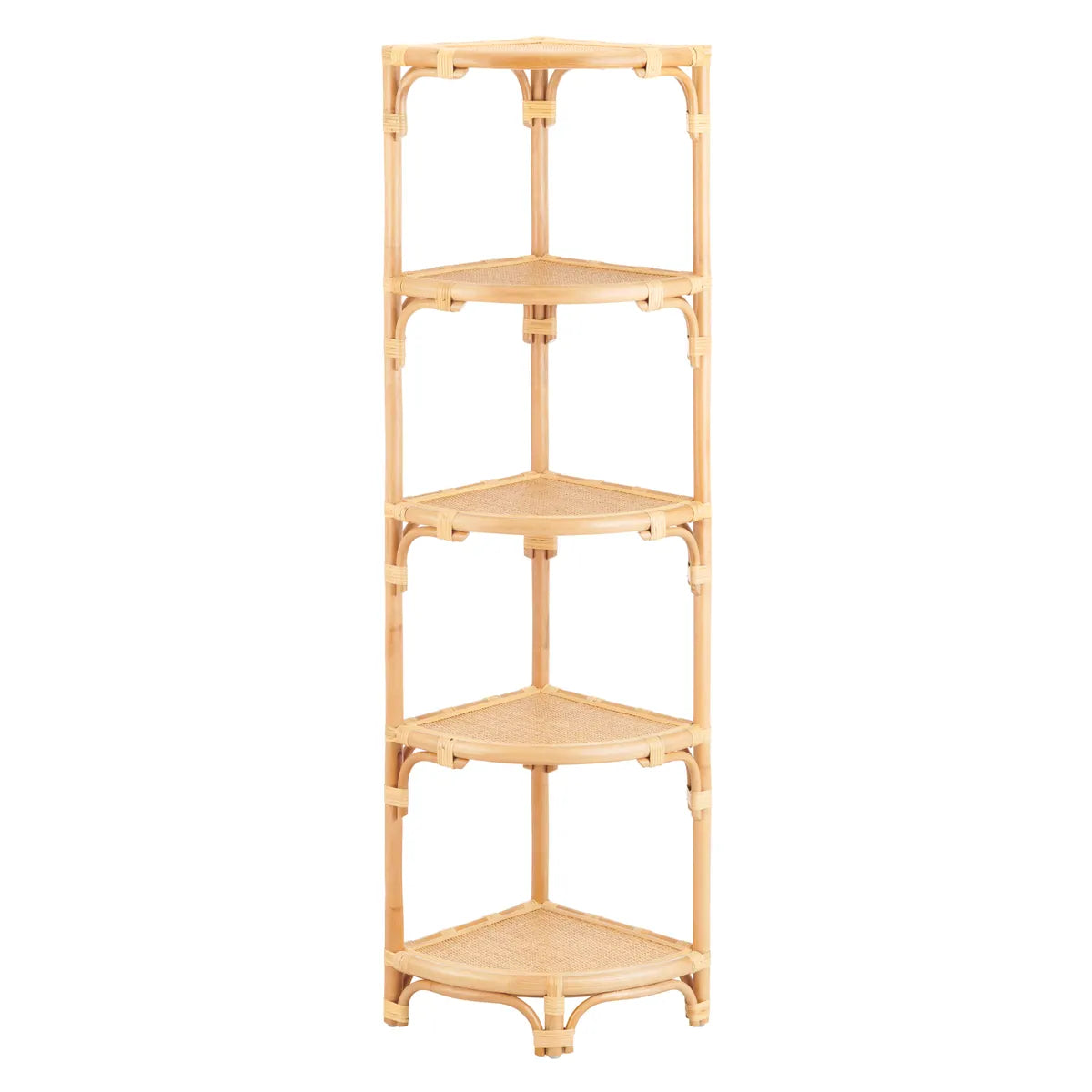 Crestview Collection Capri Cane Corner Shelf - Image 2