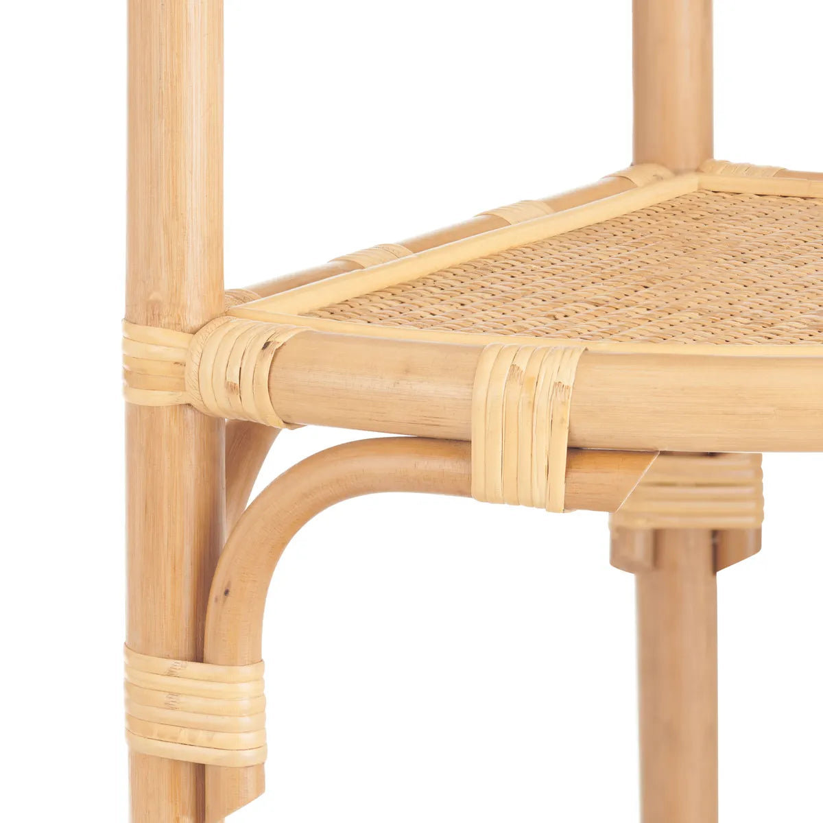 Crestview Collection Capri Cane Corner Shelf - Image 3