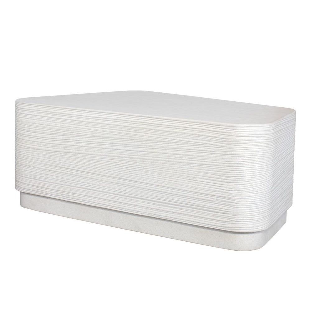Uttermost Saltwater Concrete Coffee Table ~ Indoor And Outdoor Use - Image 2