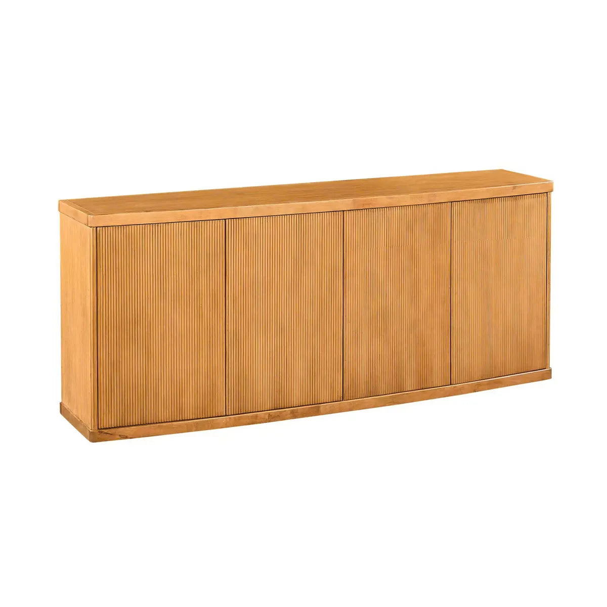 Crestview Collection Callie Stained Natural Four - Door Sideboard - Image 1