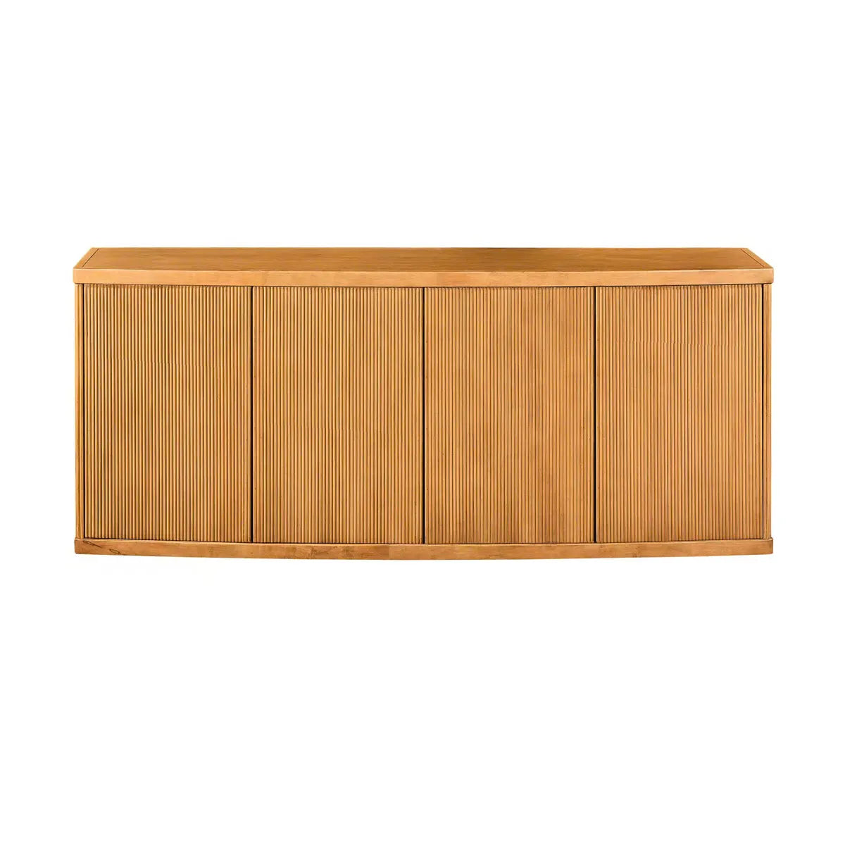 Crestview Collection Callie Stained Natural Four - Door Sideboard - Image 2