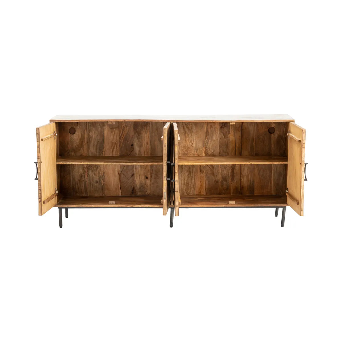 Crestview Collection Roswell Four- Door Sideboard - Image 3