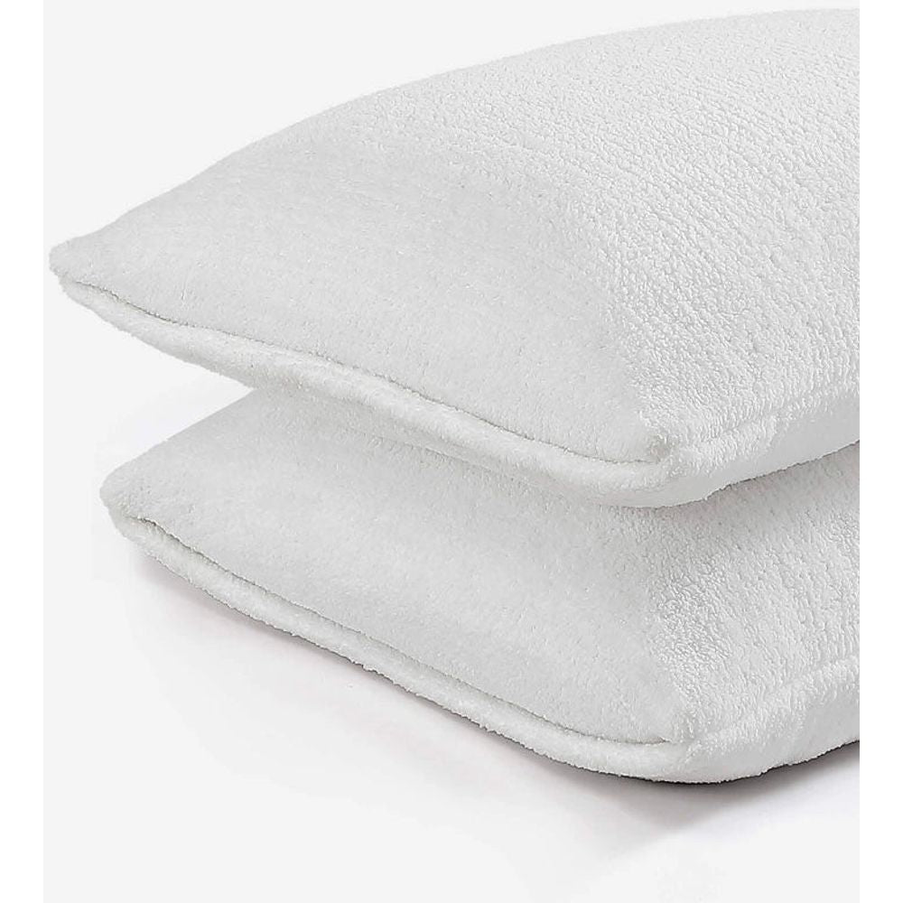 Sunday Citizen Clear White Snug Pillow Sham Set King Shams Set of 2 37x20 Covers - Image 3