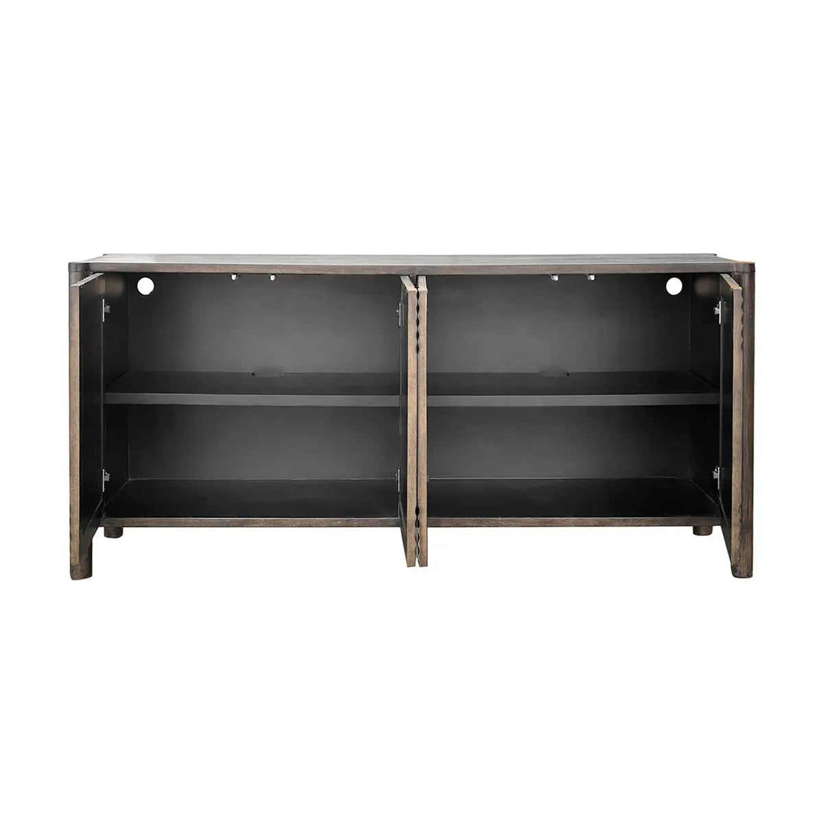 Crestview Collection Margaux Brown 4- Door Sideboard - Image 2