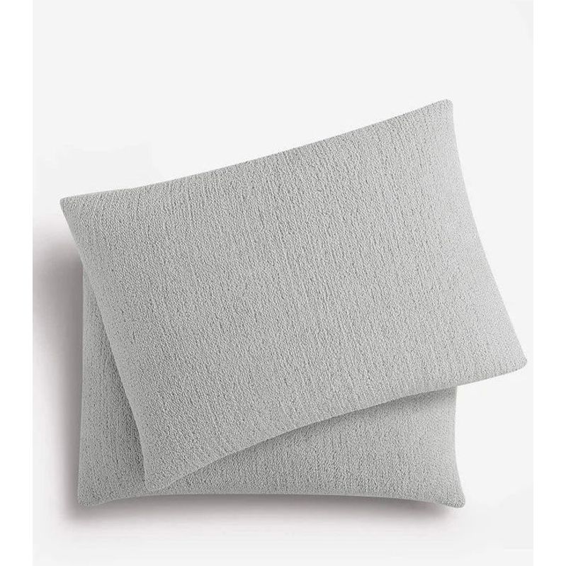 Sunday Citizen Cloud Gray Snug Pillow Sham Set King Shams Set of 2 37x20 Covers - Image 1