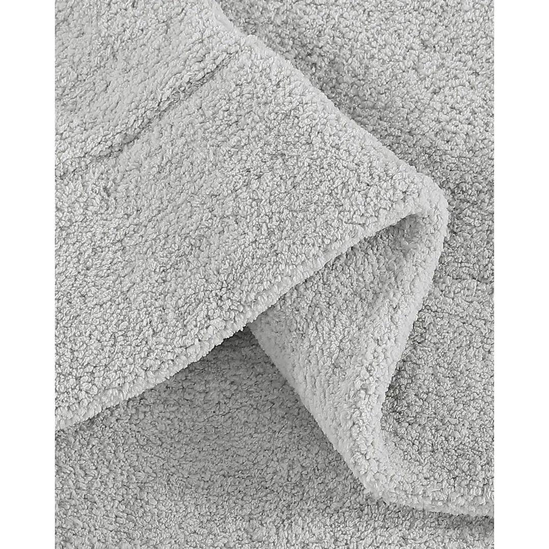 Sunday Citizen Cloud Gray Snug Pillow Sham Set King Shams Set of 2 37x20 Covers - Image 2