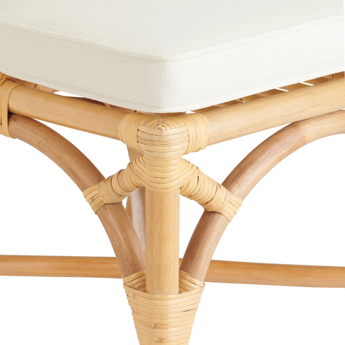 Crestview Collection Capri Natural Cane Dining Chair - Image 3