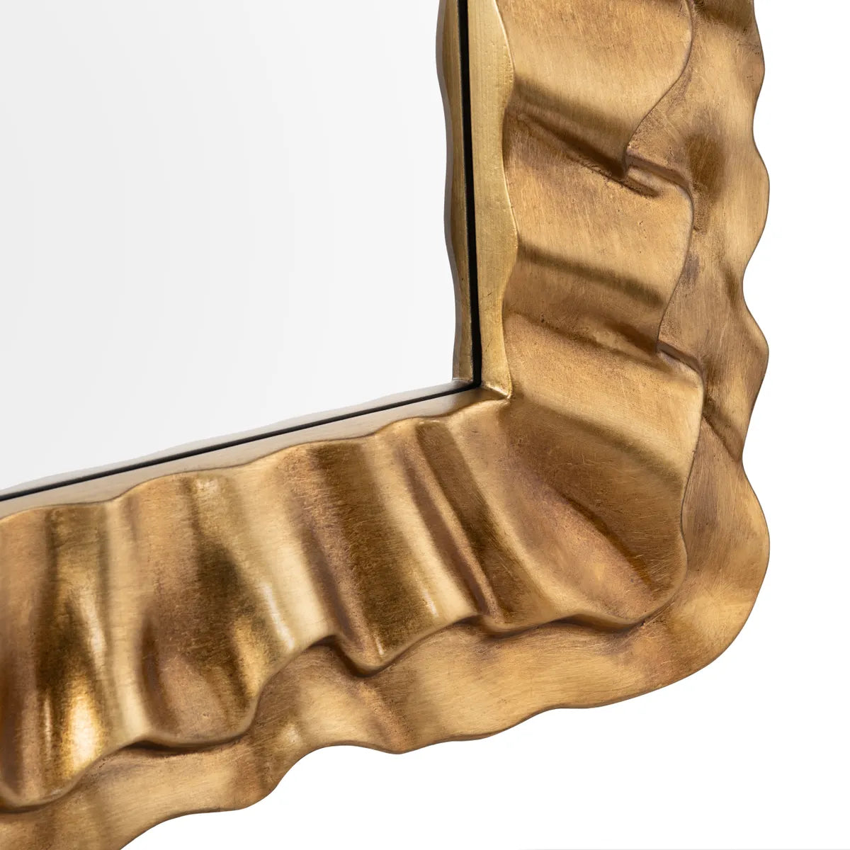 Crestview Collection Gardner Gilded Gold Mirror - Image 3