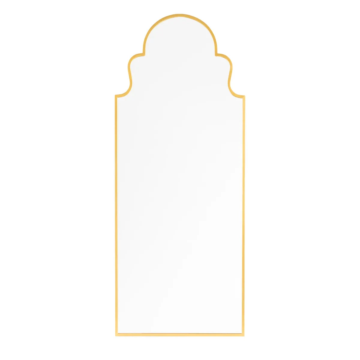 Crestview Collection Raven 1 Gold Finished Mirror - Image 1