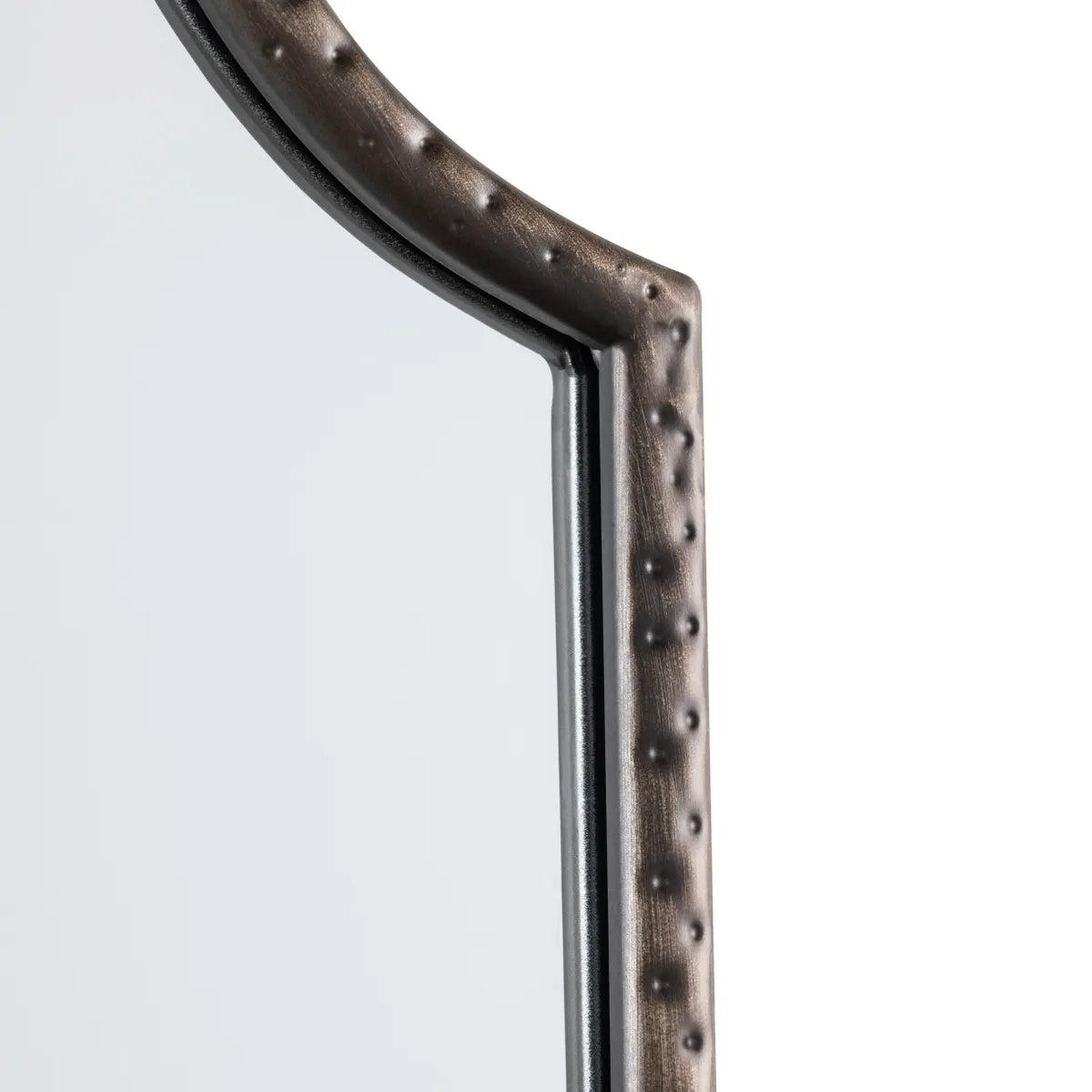 Crestview Collection Waverly 1 Matte Black Finish Wall Mirror - Image 2