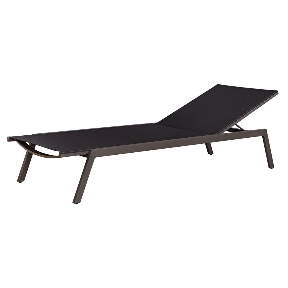 Uttermost Bea Java Black Mesh Outdoor Pool Chaise - Image 3