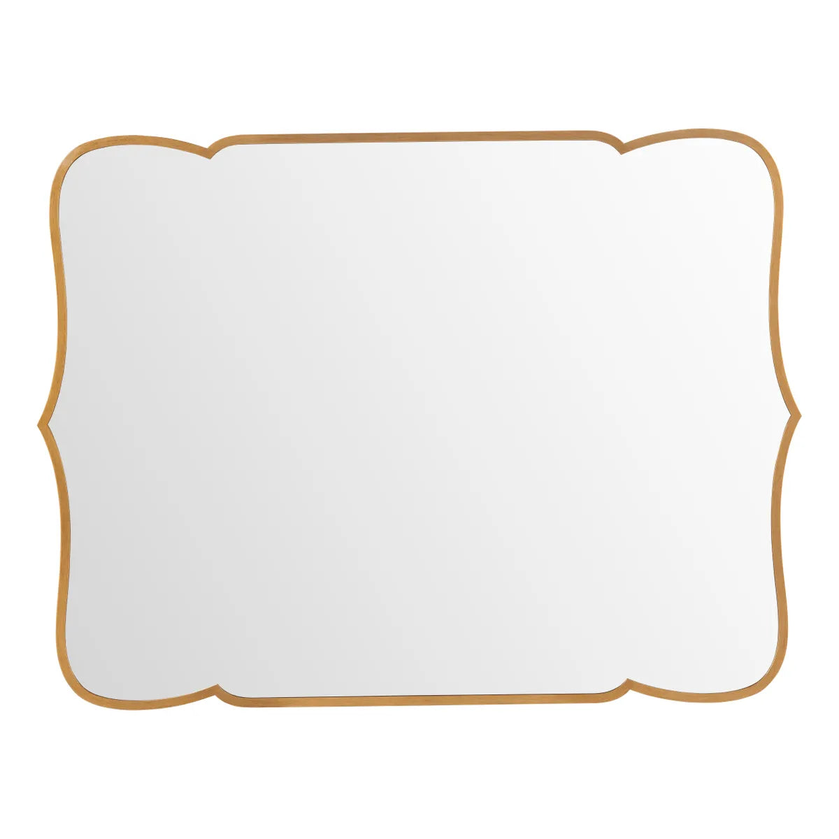 Crestview Collection Hearst 2 Timeless Gold Metal Mirror - Image 1