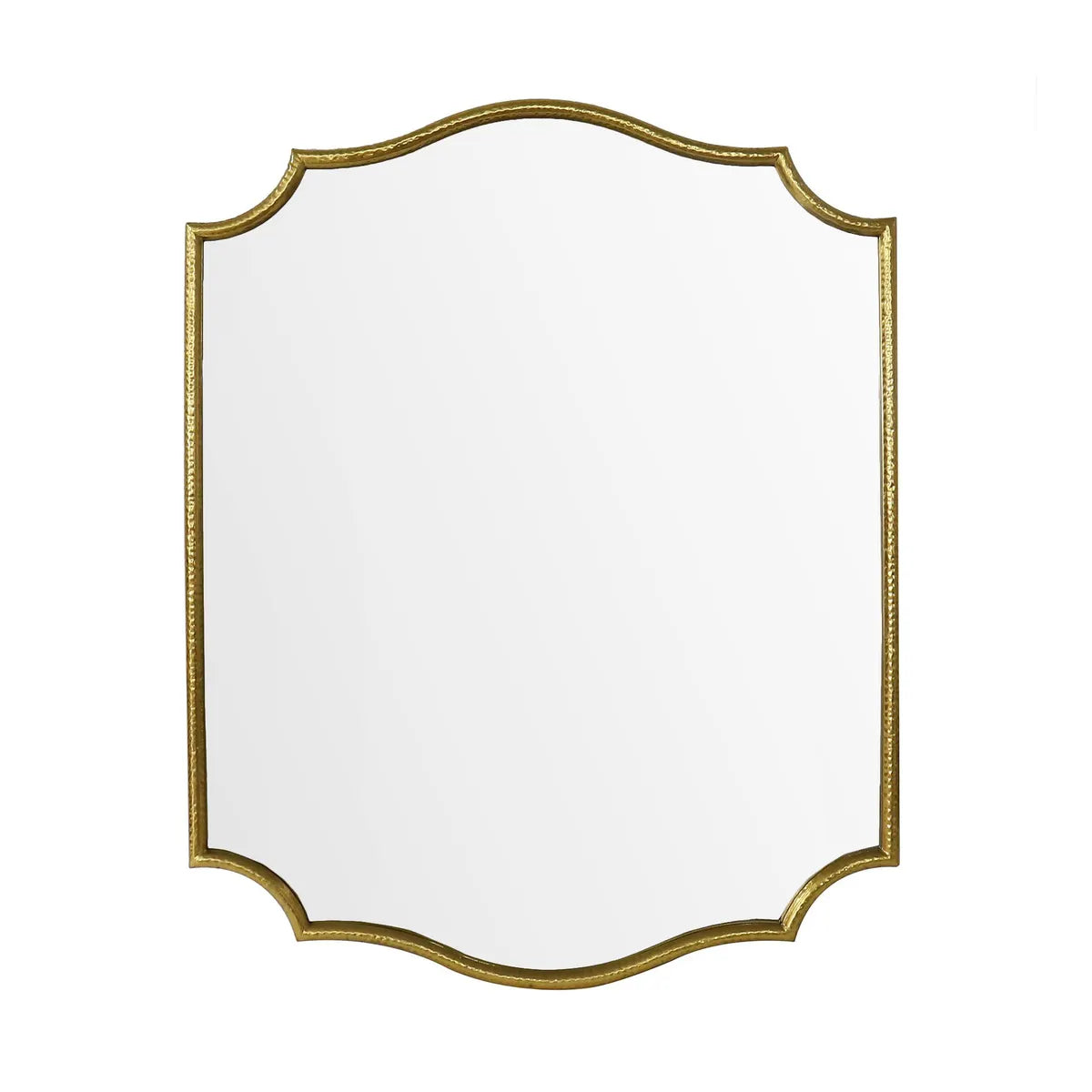 Crestview Collection Cheyenne Metallic Gold Mirror - Image 1