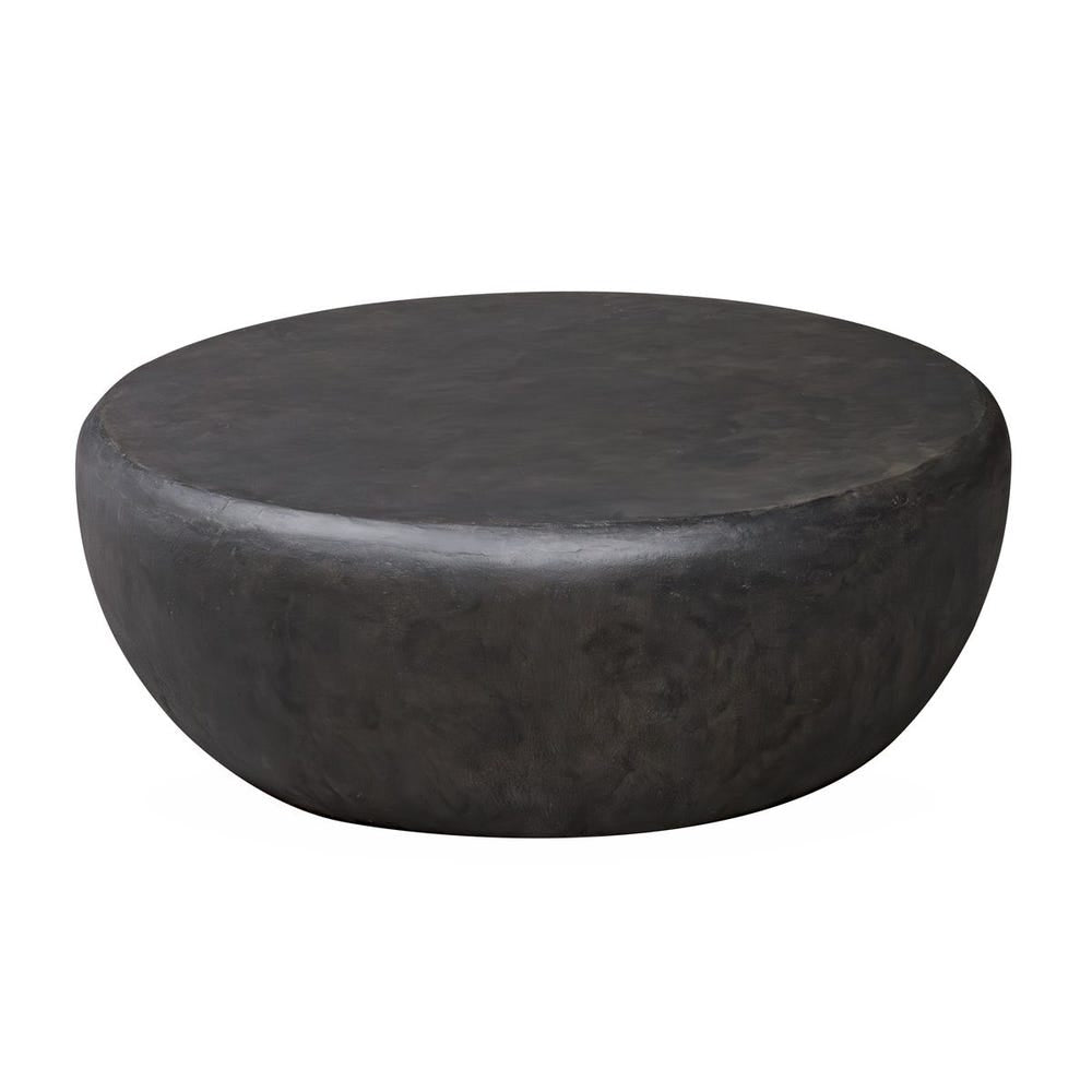 Uttermost Jones Dark Stone Coffee Table ~ Indoor And Outdoor Use - Image 2