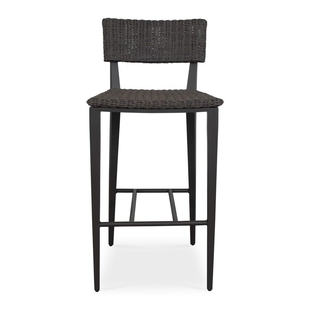 Uttermost Calbas Java Black Outdoor Bar Stool - Image 1