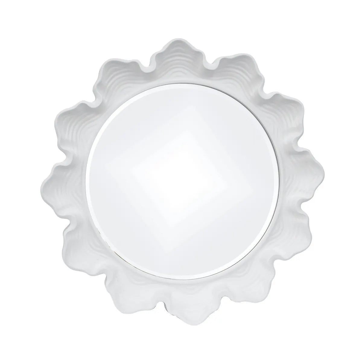Crestview Collection Scalloped Elegance Mirror - Image 1