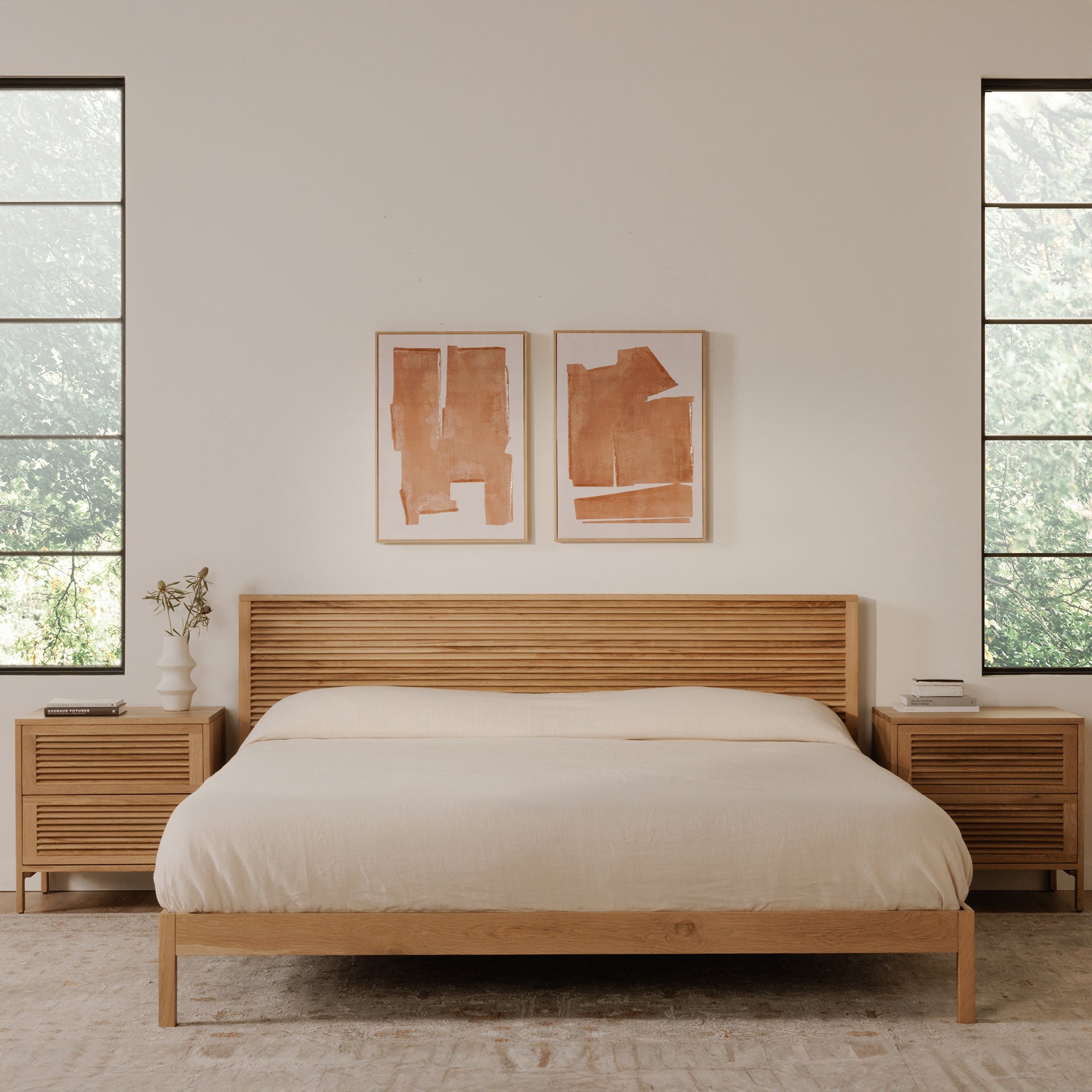 Moe's Home Collection Teeda Natural King Bed - Image 1