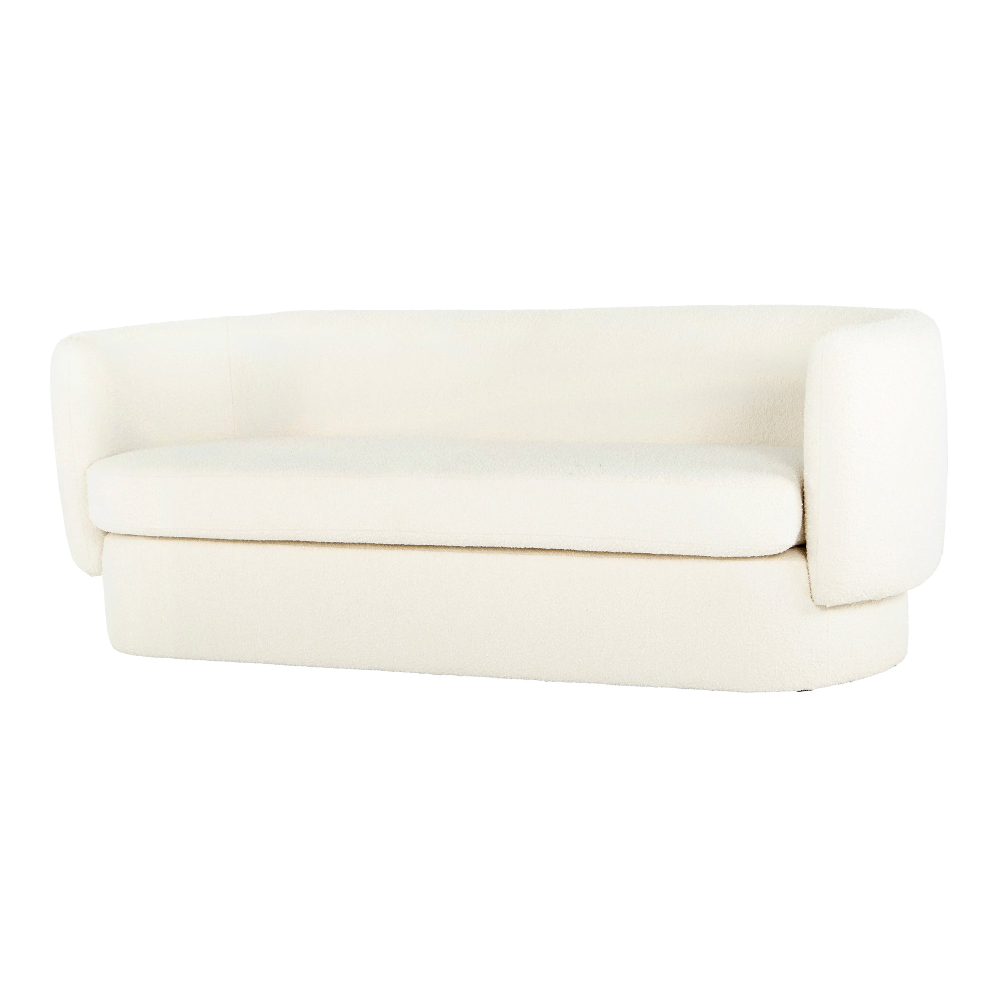 Moe's Home Collection Koba Maya White Sofa - Image 3