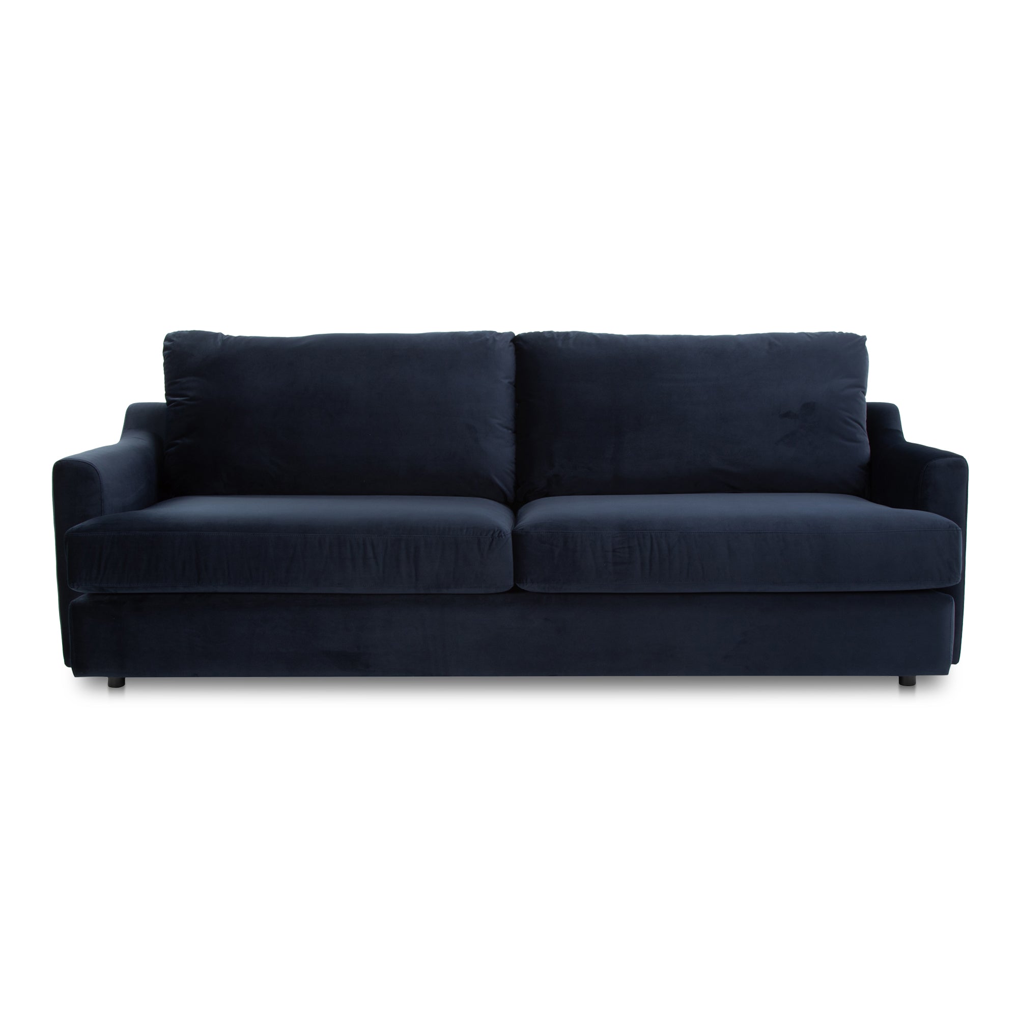 Moe’s Home Collection Alvin Nightfall Blue Sofa
