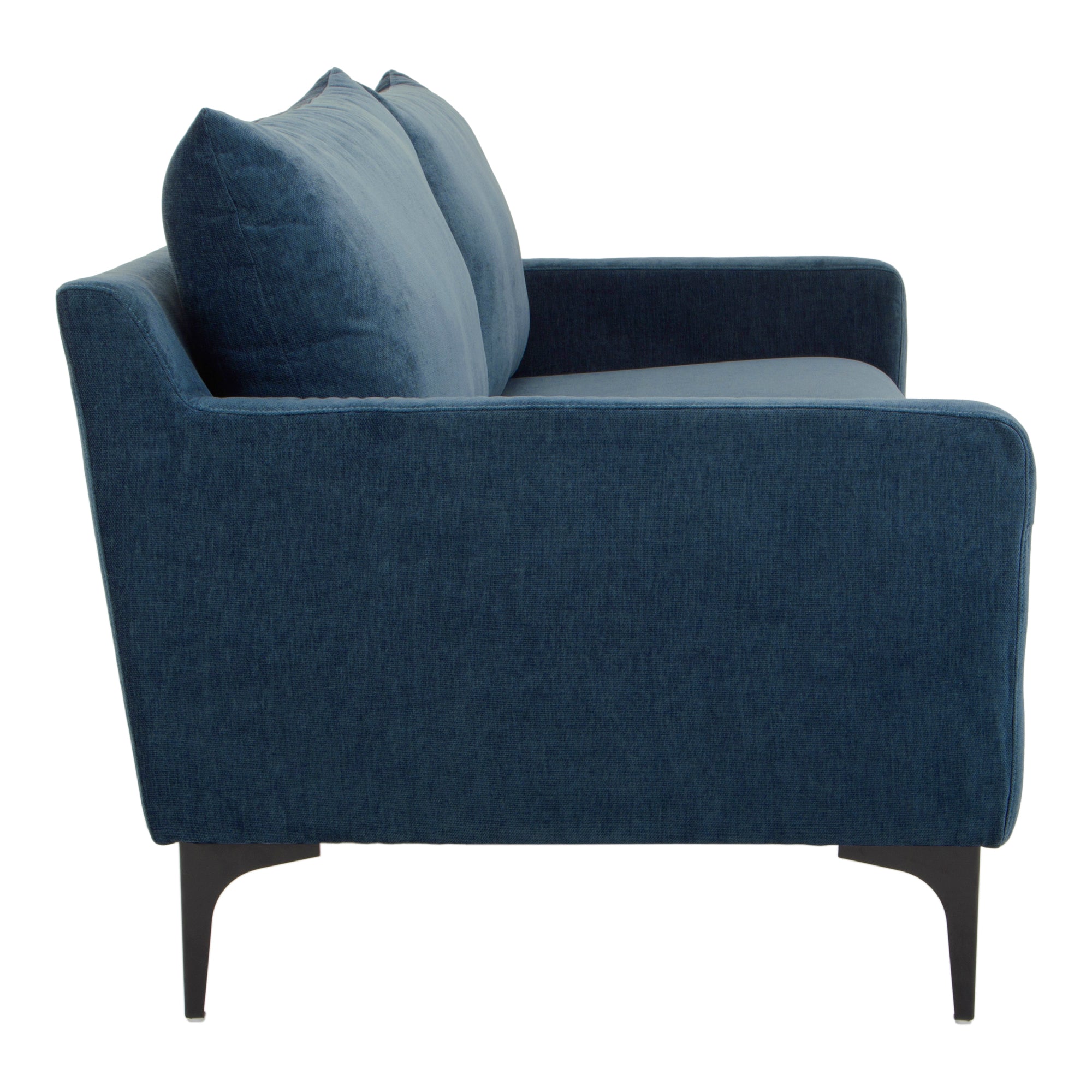 Moe's Home Collection Paris Blue Sofa - Image 3