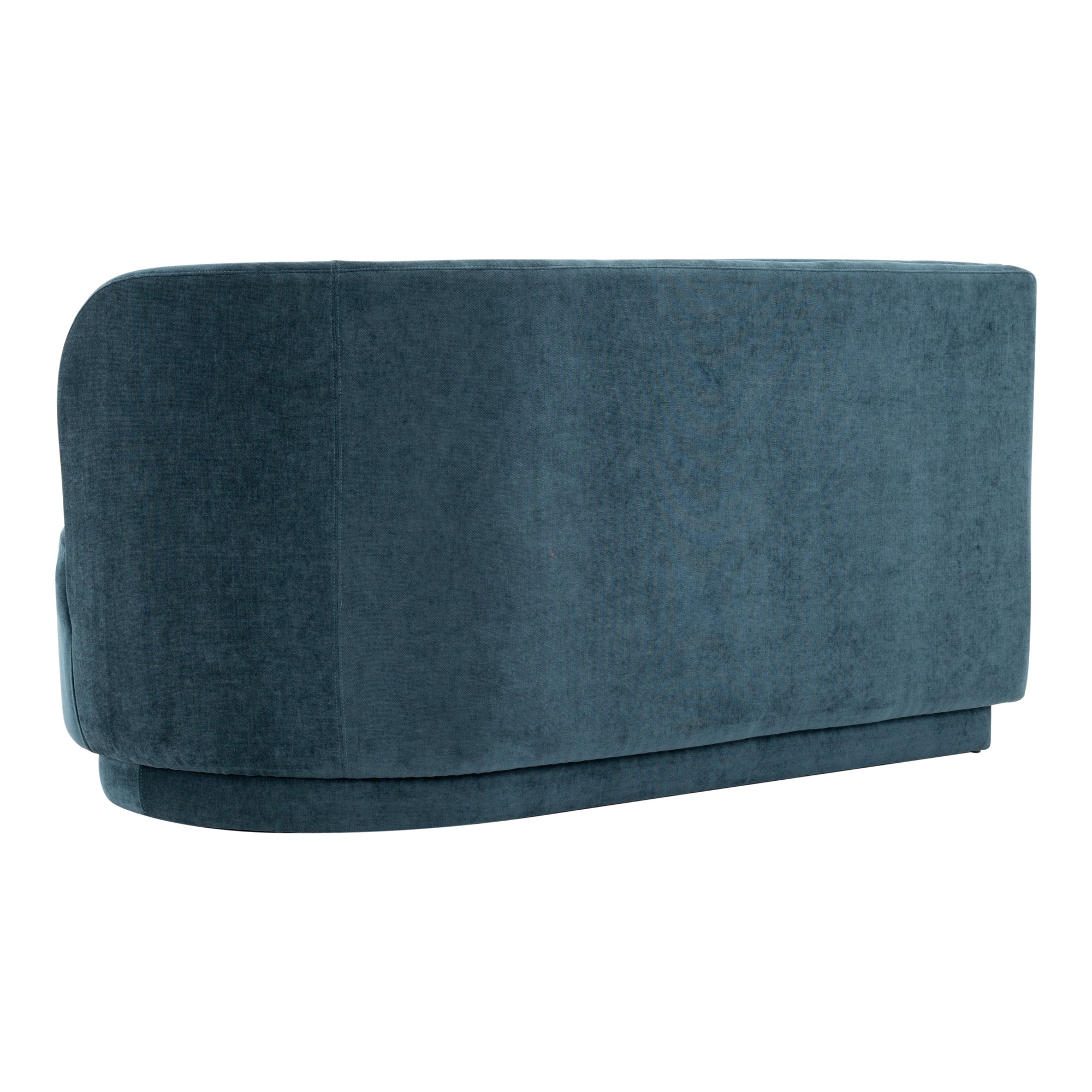 Moe’s Home Collection Yoon Blue 2 Seat Sofa Right Nightshade