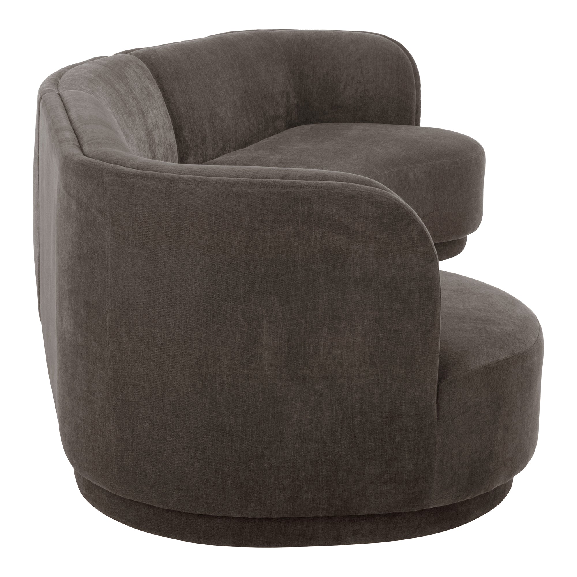 Moe's Home Collection Yoon Grey Compass Modular Sectional - Image 3