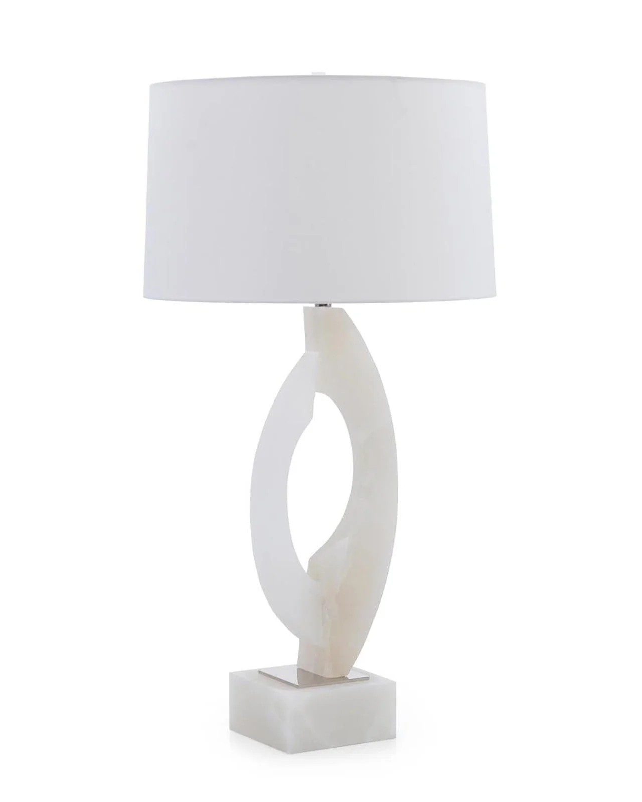 John Richard Alabaster Table Lamp - 10453 - Image 2