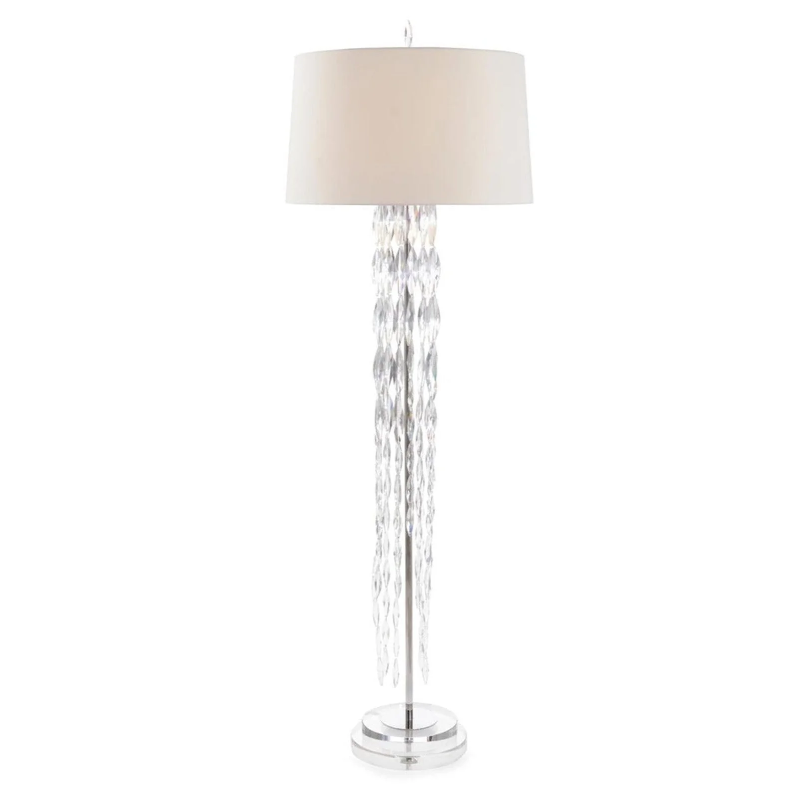 John Richard Marquise Crystal Floor Lamp - Image 1