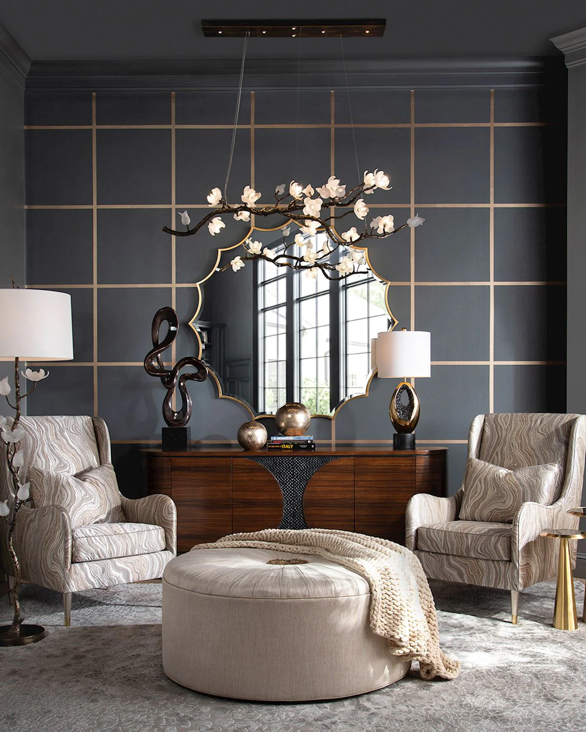 John Richard Bronze Perennial Floor Lamp - Image 2