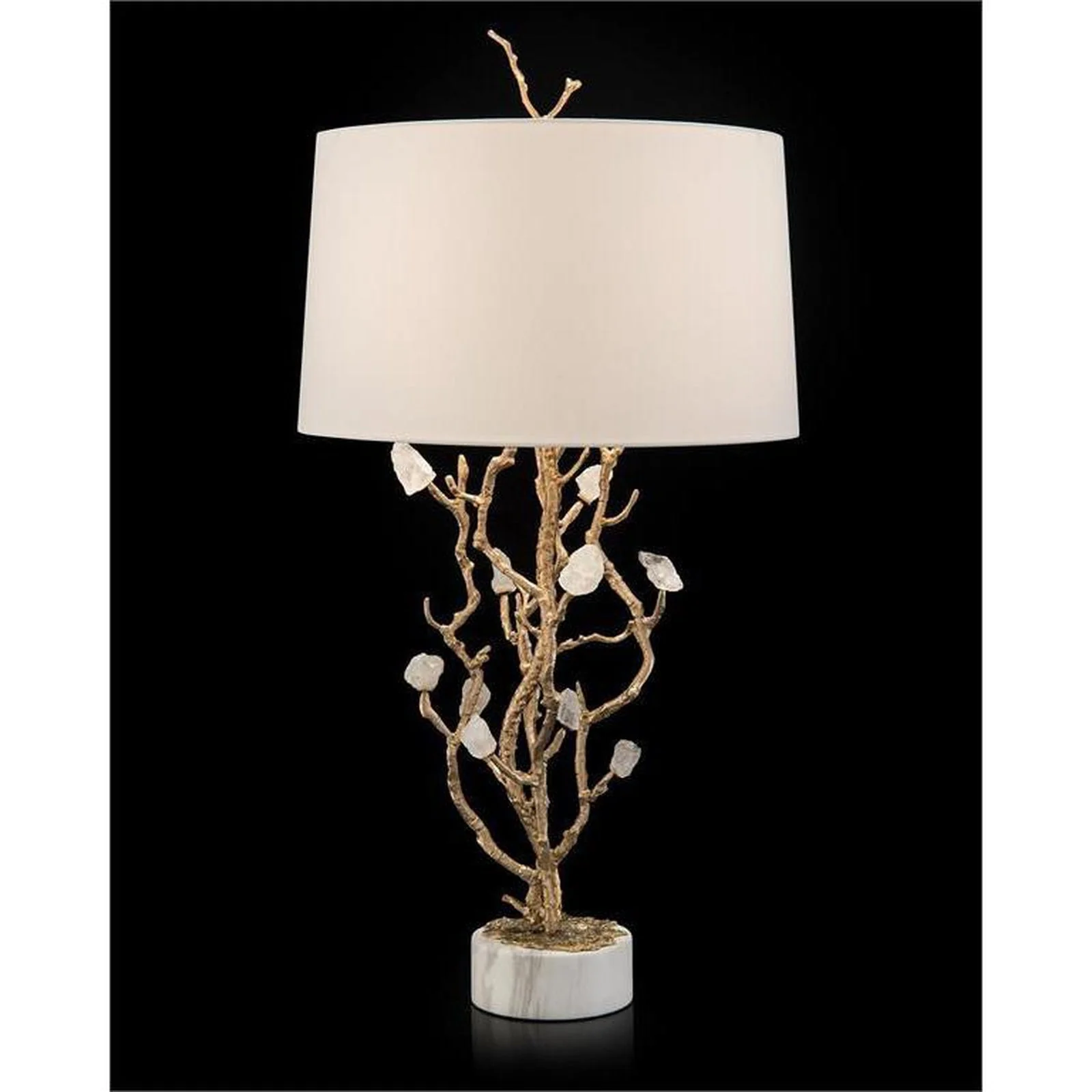 John Richard Quartz Bud Table Lamp - Image 1