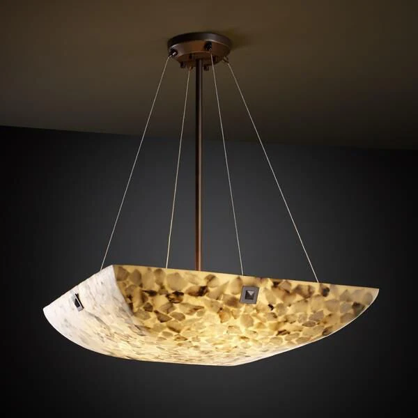 Justice Design Group Alabaster Rocks 39 Inch Large Pendant Cp124623 - Image 1