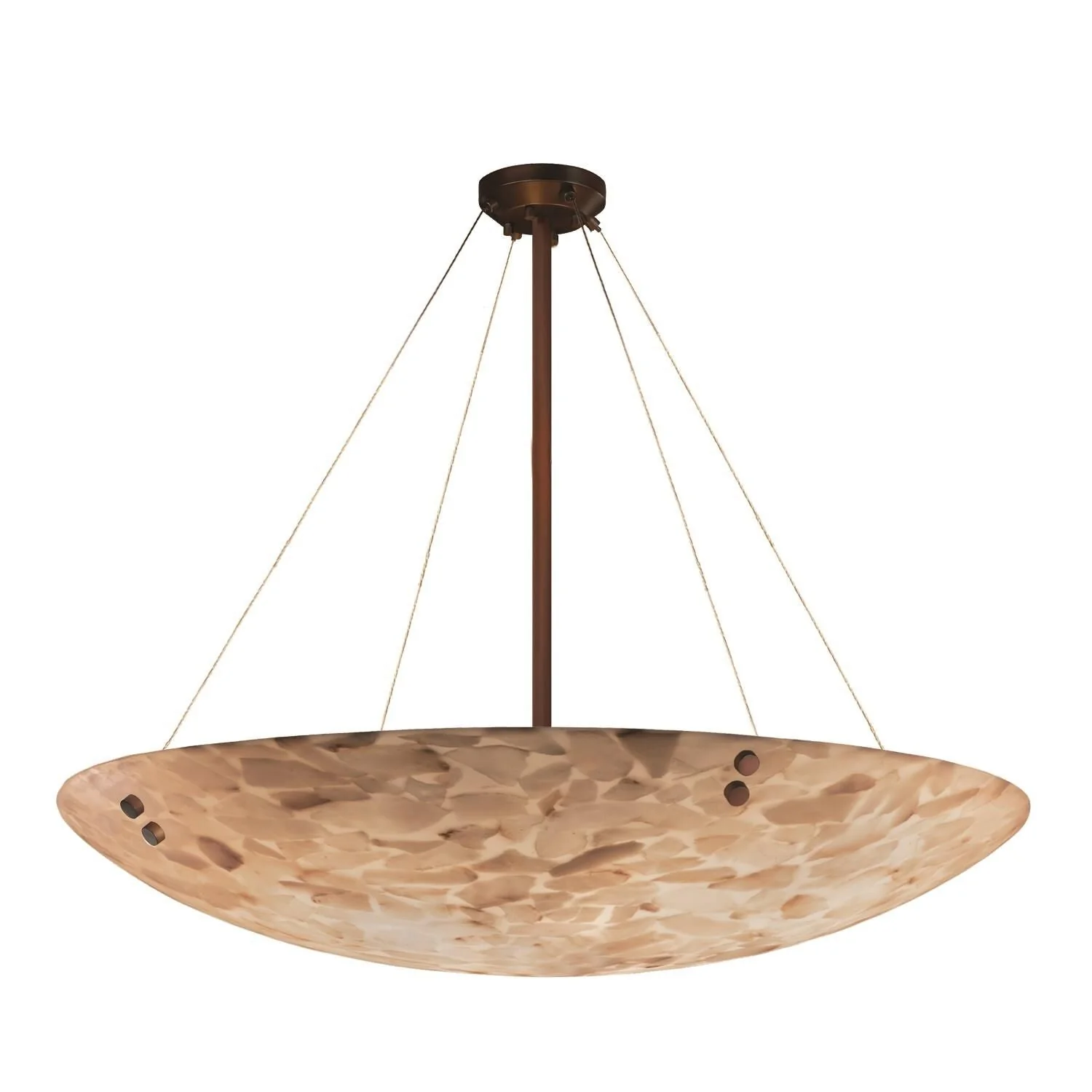 Justice Design Group Alabaster Rocks 63 Inch Led Large Pendant Cp441663 - Image 1