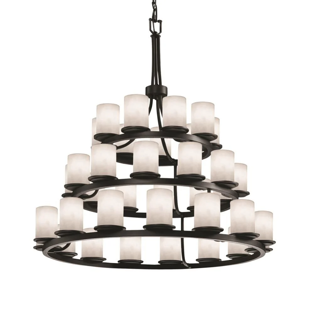 Justice Design Group Clouds 42 Inch 36 Light Led Chandelier Cp441555 - Image 1