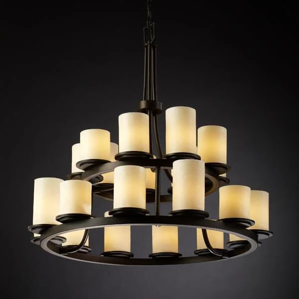 Justice Design Group Candlearia 33 Inch 21 Light Chandelier Cp132636 - Image 1