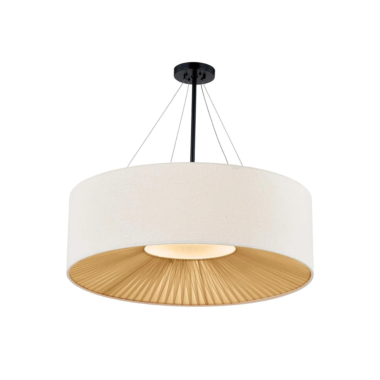 Justice Design Group Textile Warren 48 Inch Large Pendant Cp818070 - Image 1