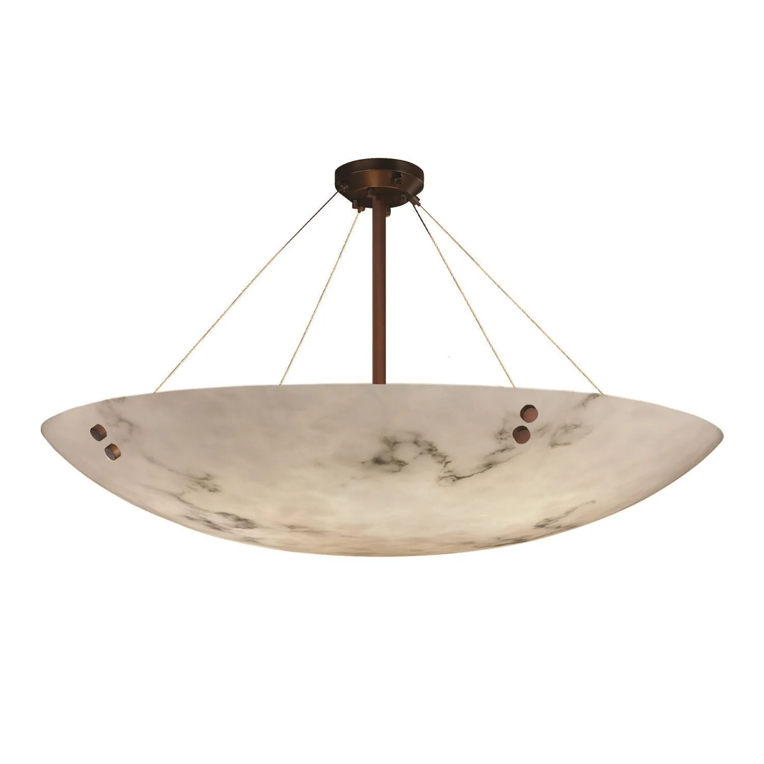 Justice Design Group Lumenaria 63 Inch 12 Light Semi Flush Mount Cp141945 - Image 1