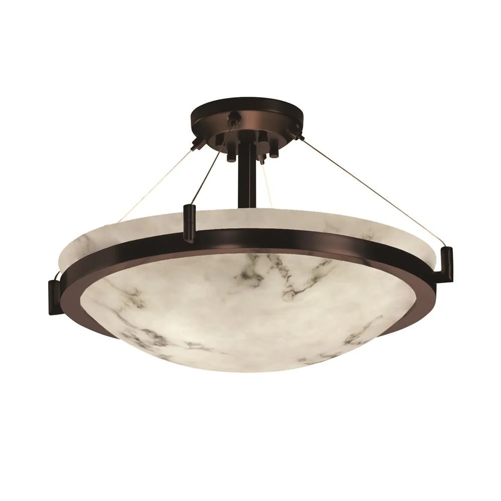 Justice Design Group Lumenaria 39 Inch 8 Light Semi Flush Mount Cp141978 - Image 1