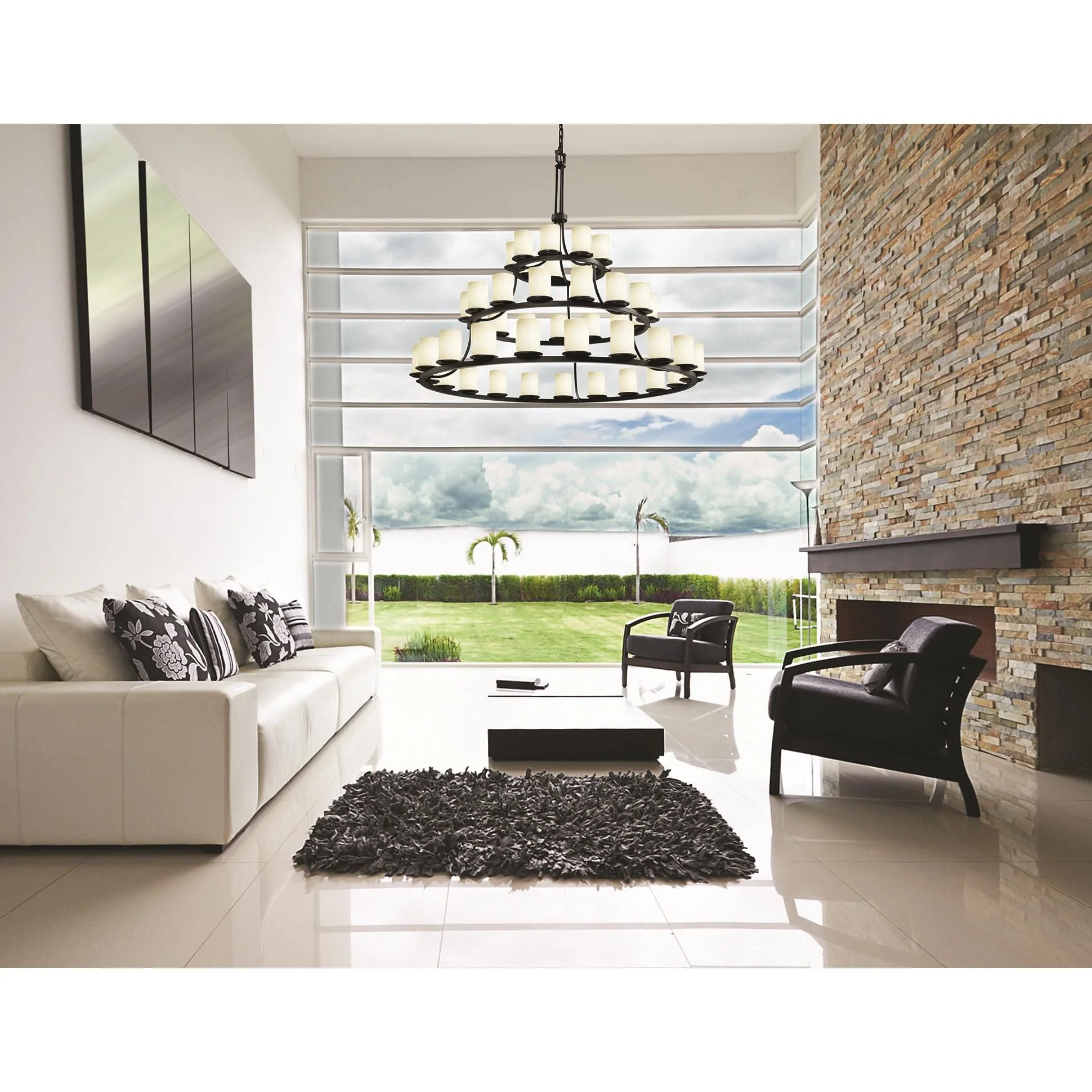 Justice Design Group Fusion 60 Inch 45 Light Led Chandelier Cp441565 - Image 2