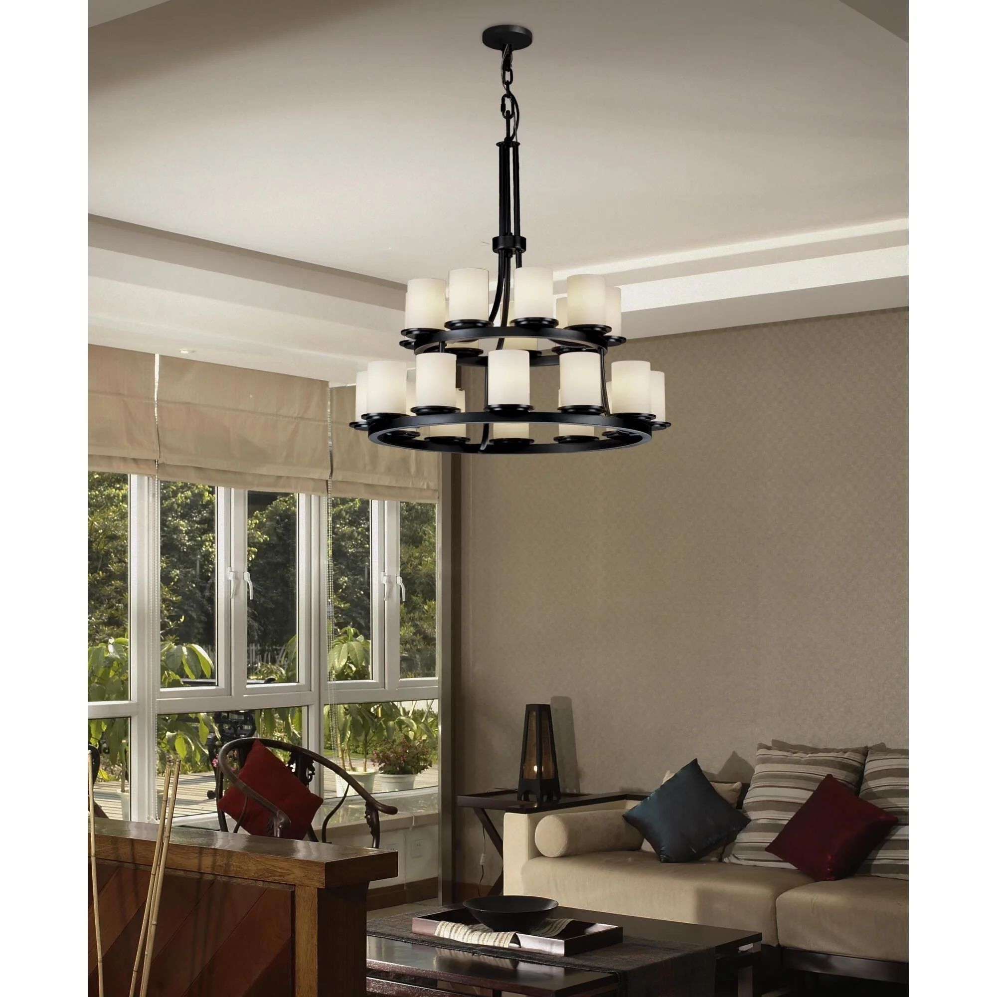Justice Design Group Fusion 33 Inch 21 Light Chandelier Cp144476 - Image 3