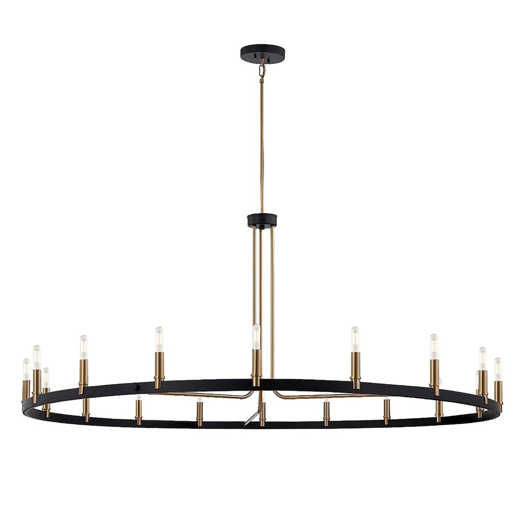 Justice Design Group Clayton 60 Inch 18 Light Led Mini Chandelier Cp790134 - Image 1