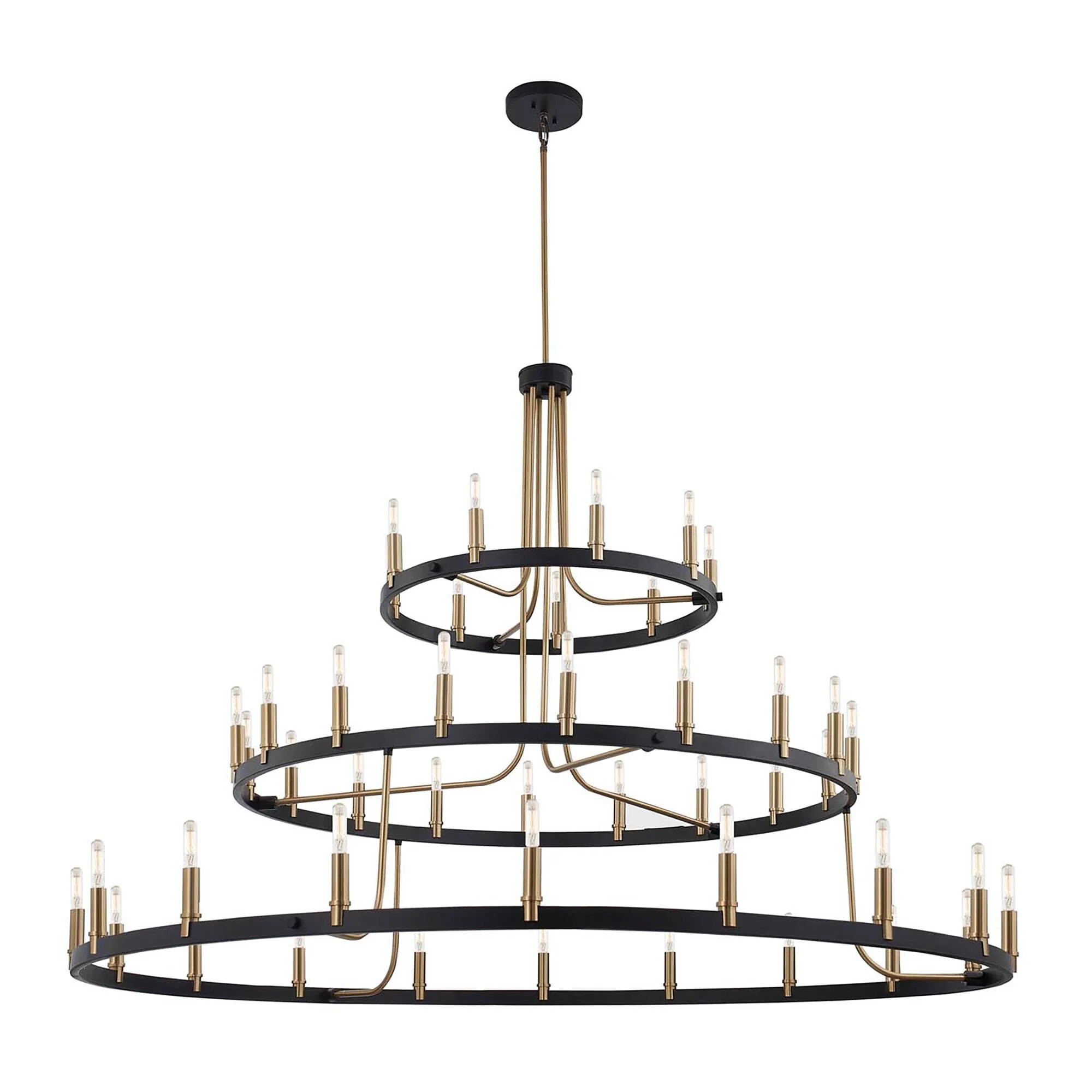 Justice Design Group Clayton 60 Inch 45 Light Led Chandelier Cp790136 - Image 1