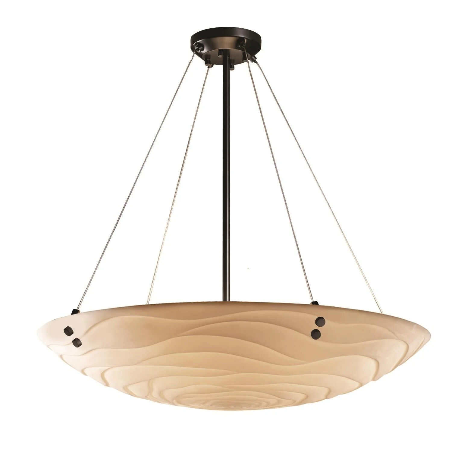 Justice Design Group Porcelina 39 Inch Led Large Pendant Cp441656 - Image 1