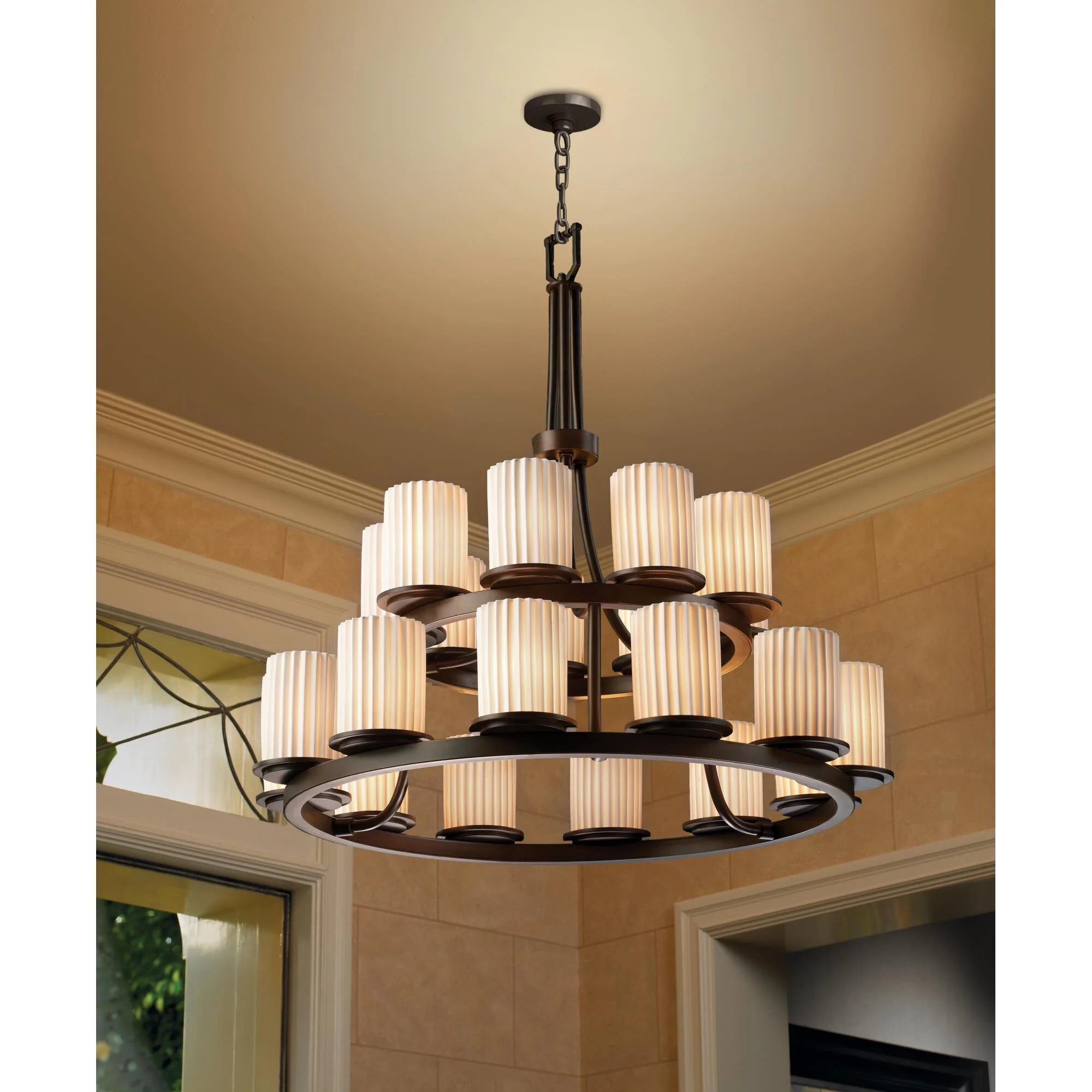 Justice Design Group Limoges 33 Inch 21 Light Chandelier Cp167576 - Image 3