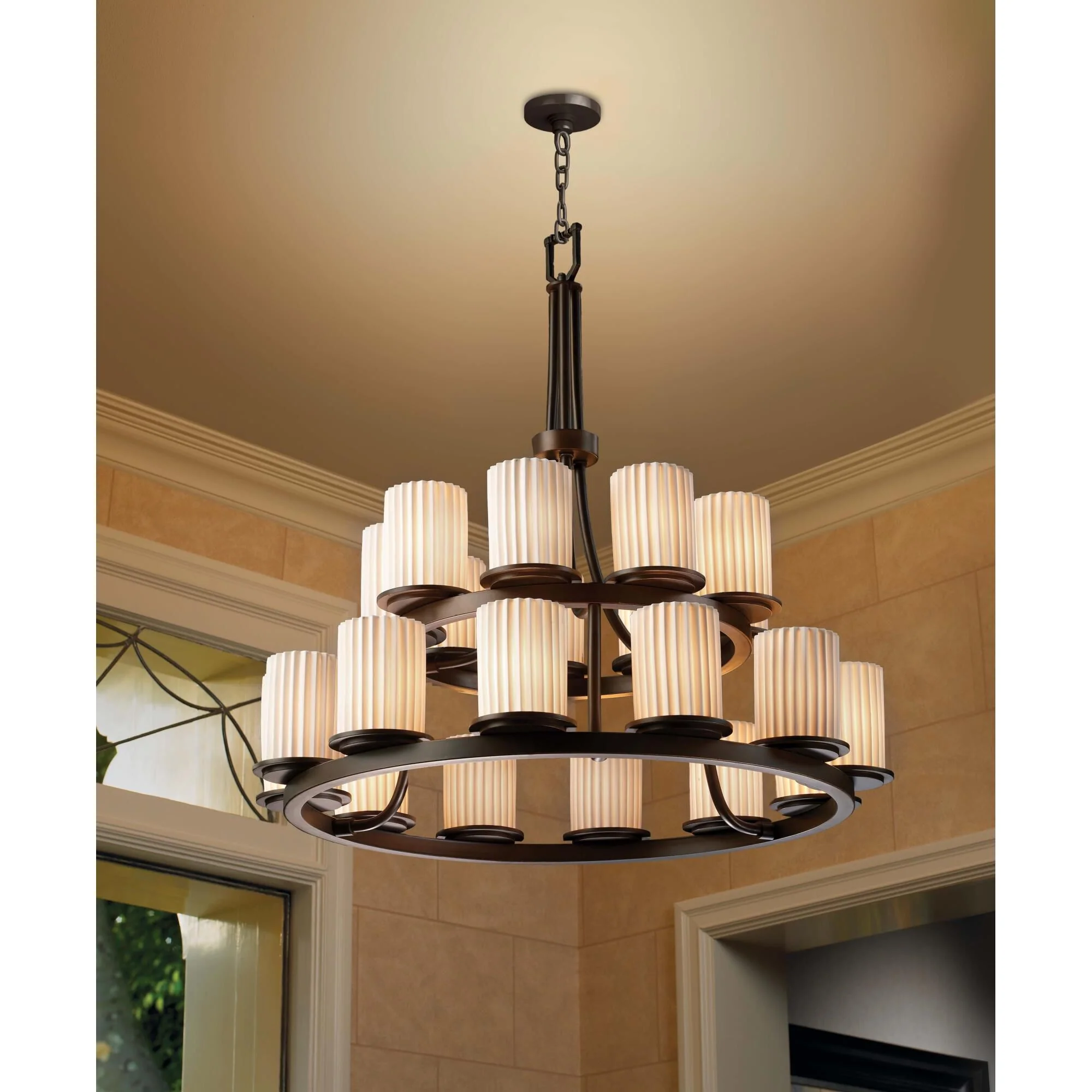 Justice Design Group Limoges 33 Inch 21 Light Chandelier Cp167576 - Image 2