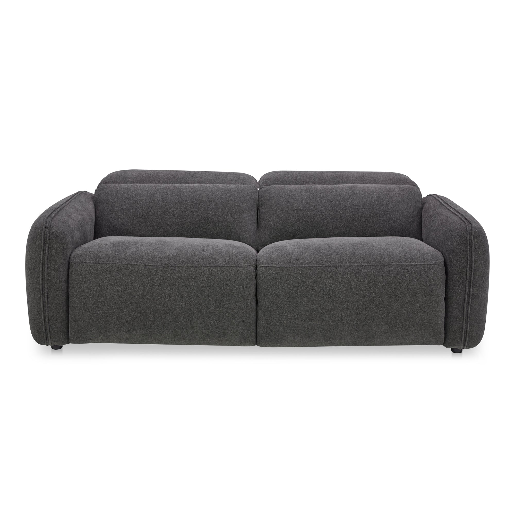Moe's Home Collection Eli Dusk Grey Power Recliner Sofa - Image 3