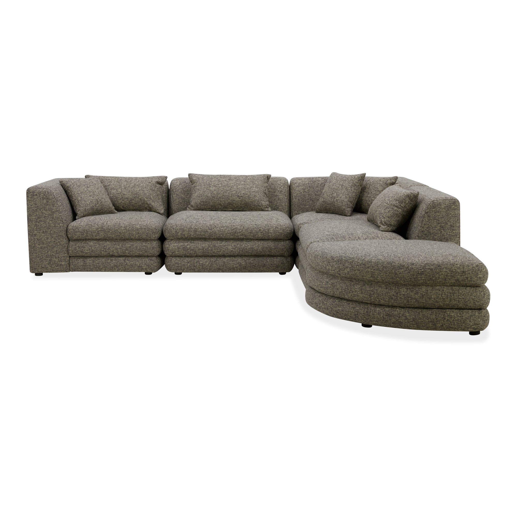 Moe's Home Collection Lowtide Alcove Modular Sectional - Image 2