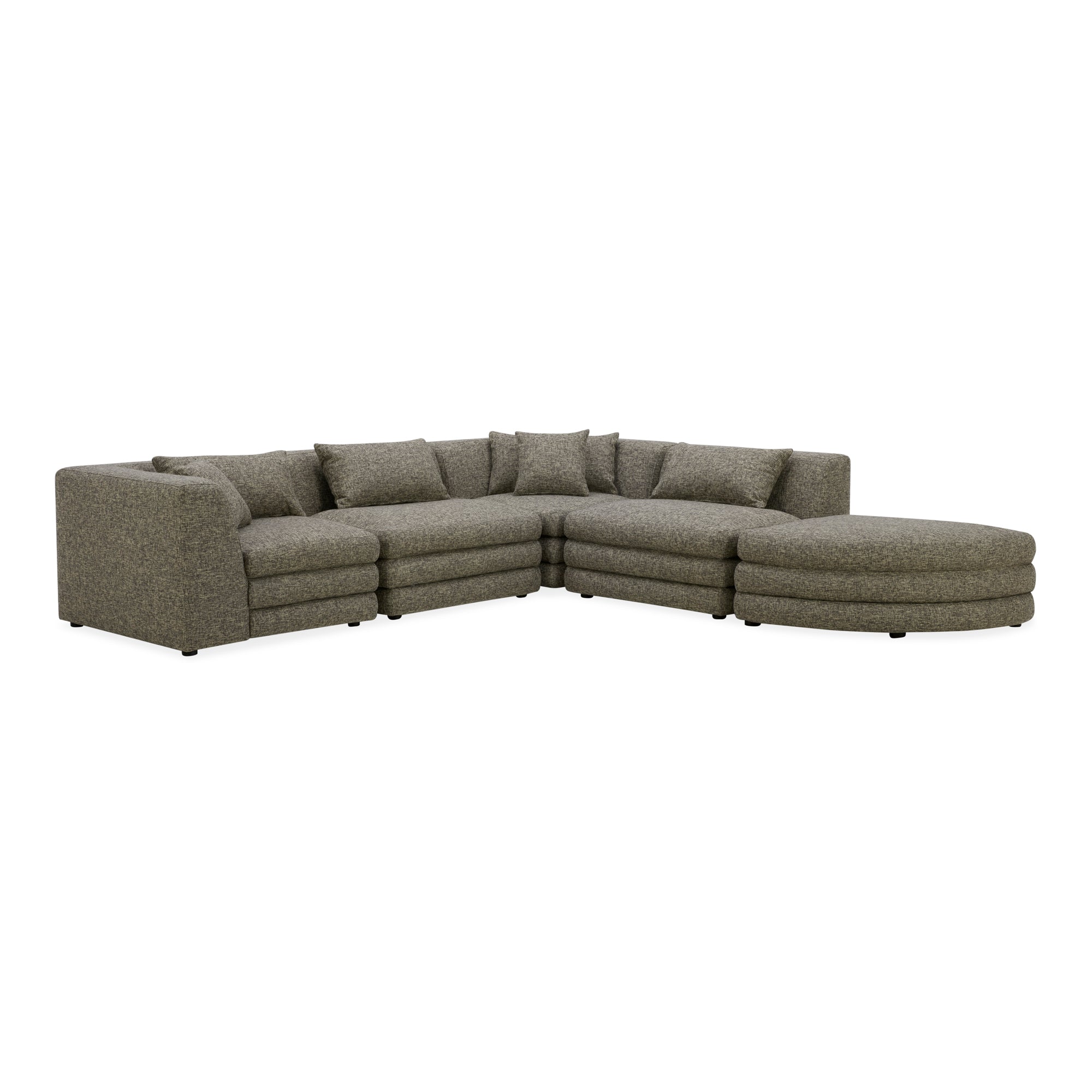 Moe's Home Collection Lowtide Alcove Modular Sectional - Image 3