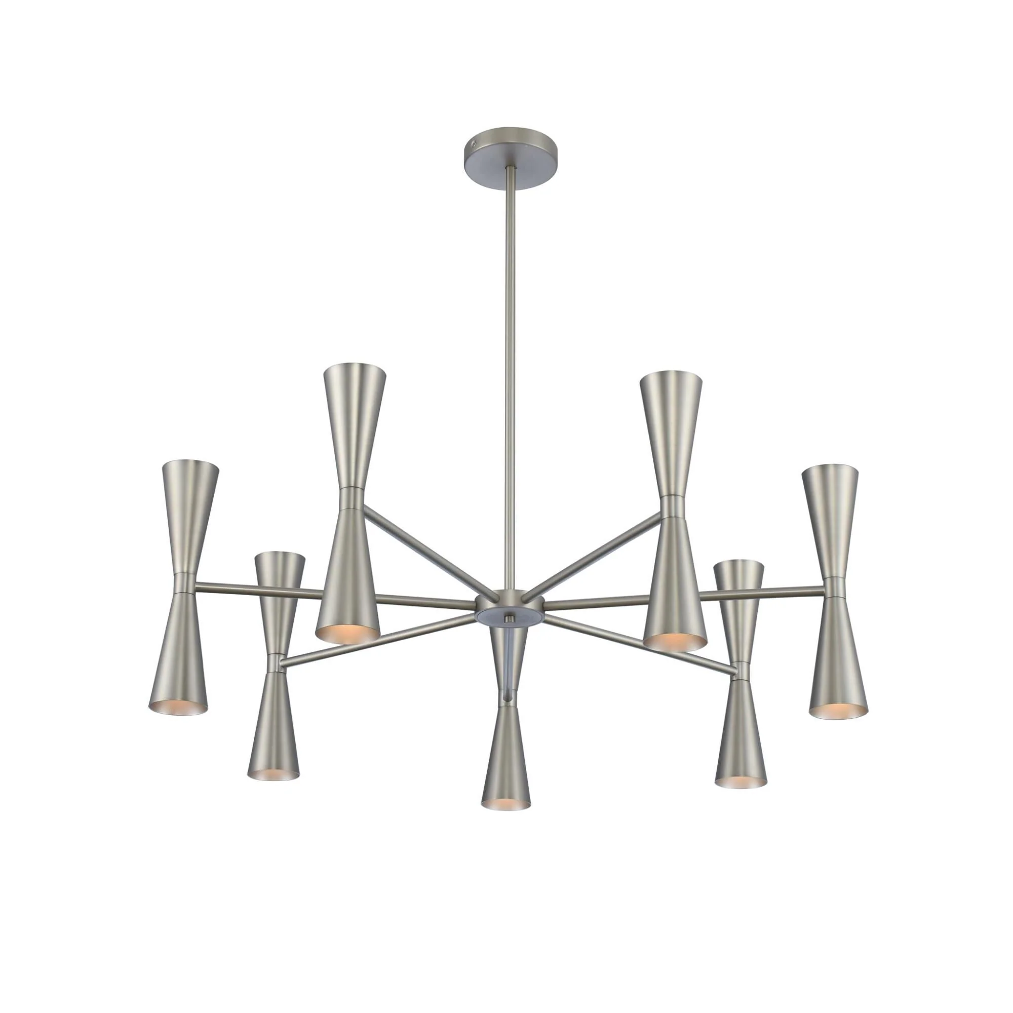 Kalco Lighting Milo 35 Inch 14 Light Led Chandelier Cp381701 - Image 1
